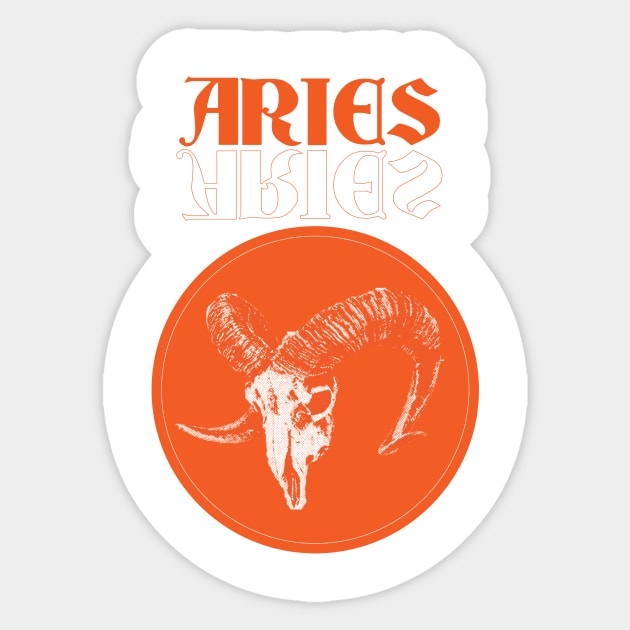 Light Aries Sticker by HERMETICSUPPLY